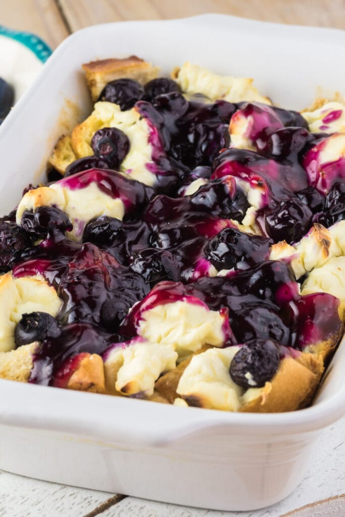 Blueberry French Toast Casserole