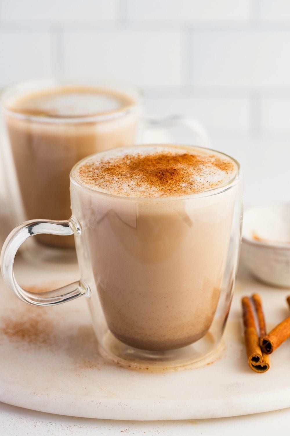 Chai Tea Latte in a Mug