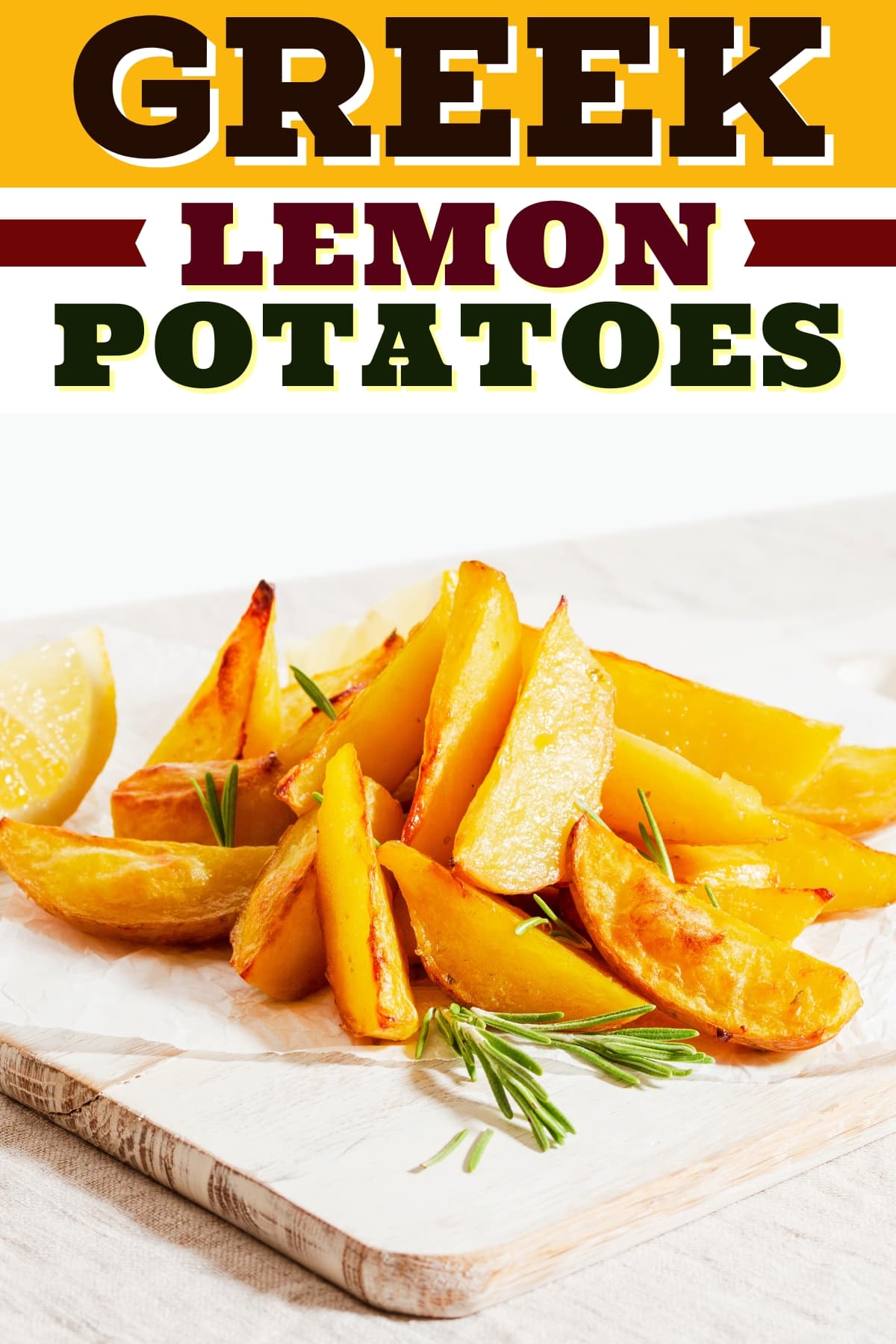 Greek Lemon Potatoes