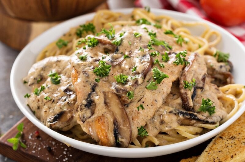 Olive Garden Chicken Marsala (Copycat Recipe)