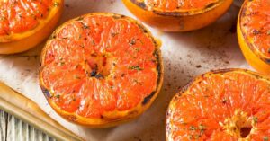 Homemade Grapefruits with Honey and Thyme