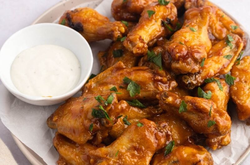 Mango Habanero Chicken Wings (Easy Recipe)