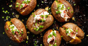 Homemade Stuffed Baked Potatoes