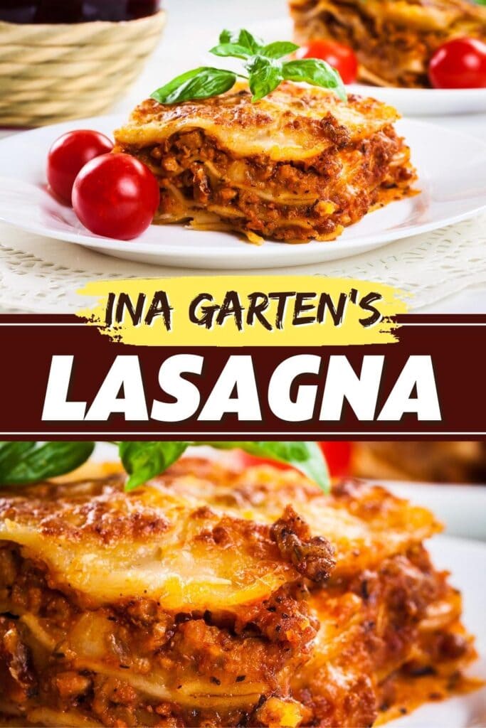 Ina Garten’s Lasagna