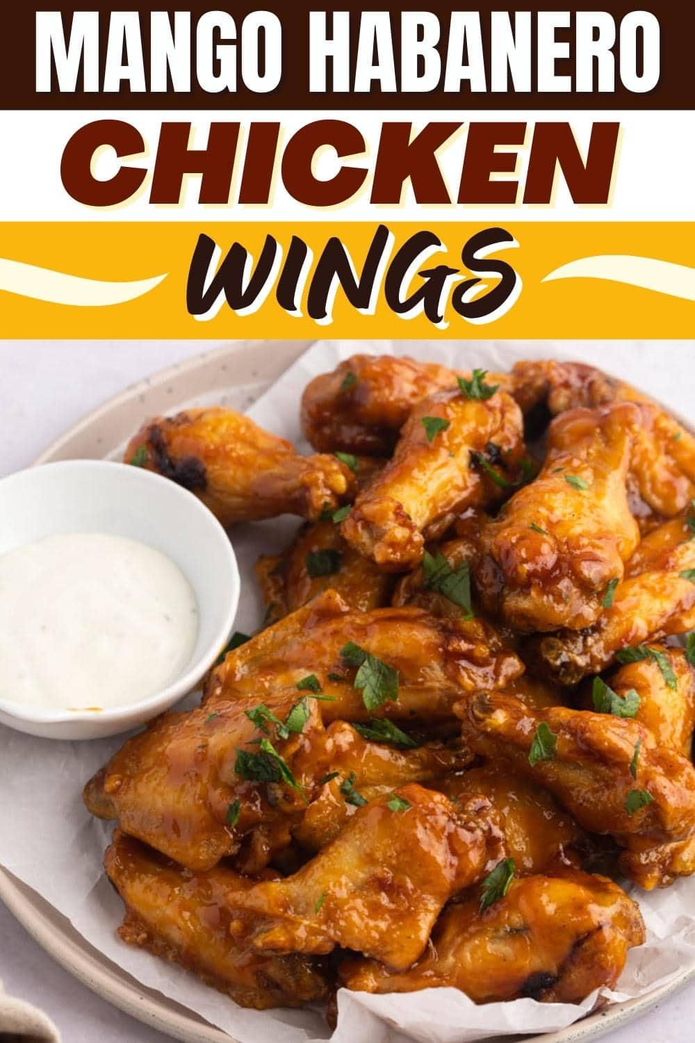 Mango Habanero Chicken Wings