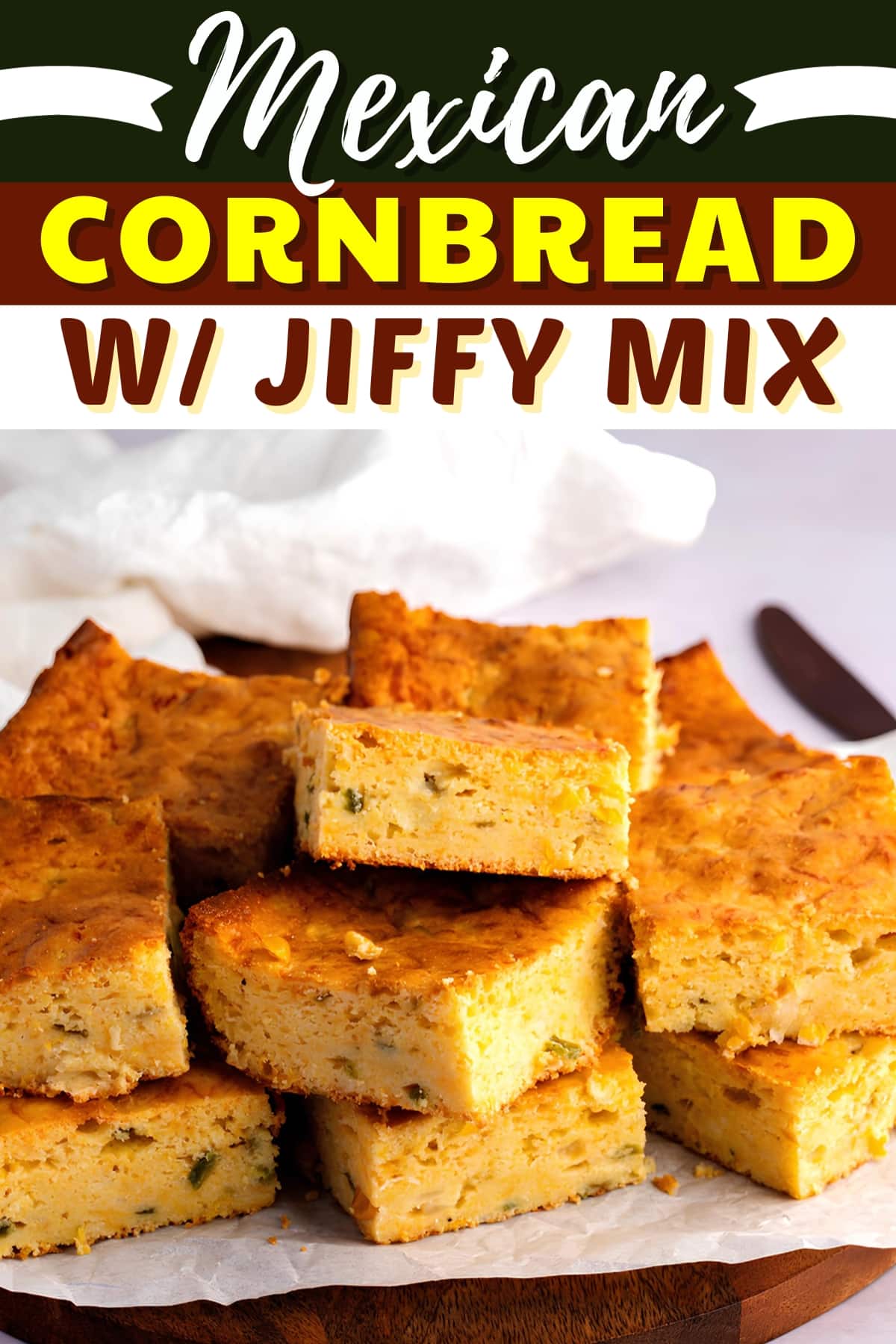 Mexican‌ ‌Cornbread‌ ‌(with‌ ‌Jiffy‌ ‌Mix)‌