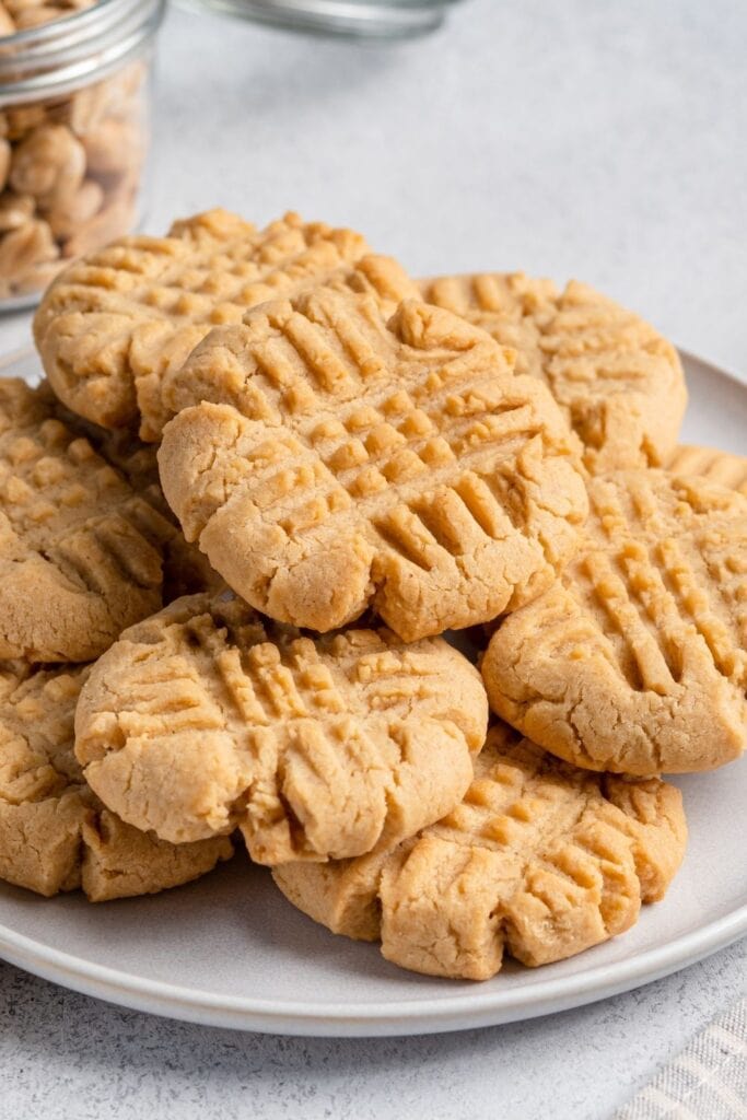 Soft and Chewy Peanut Butter Cookies