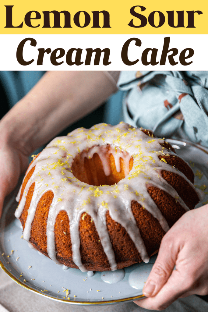 Lemon Sour Cream Cake