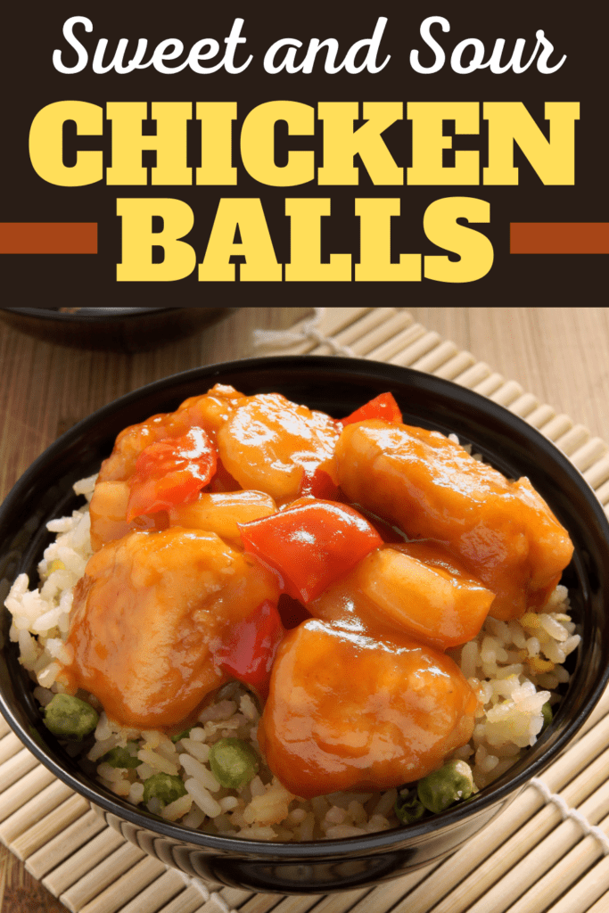 Sweet and Sour Chicken Balls